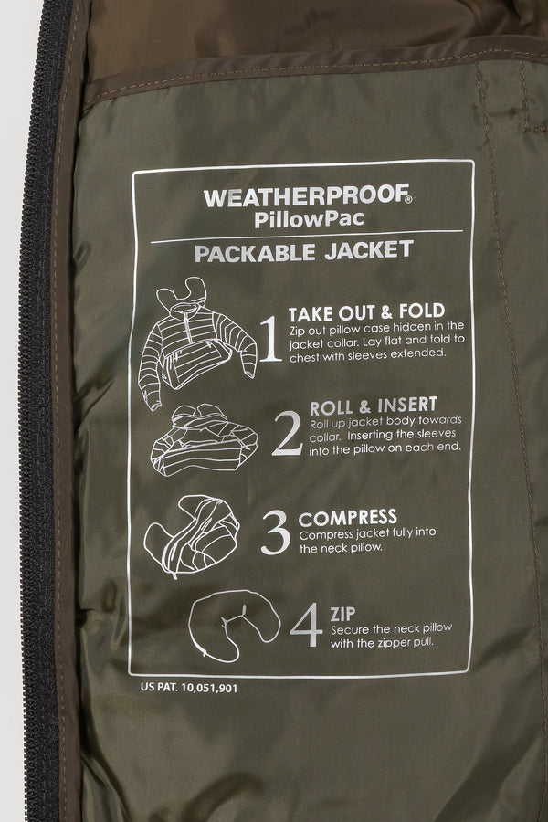 Mens PillowPac Puffer Jacket