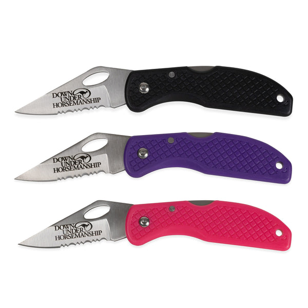 Downunder Horsemanship Logo Knife