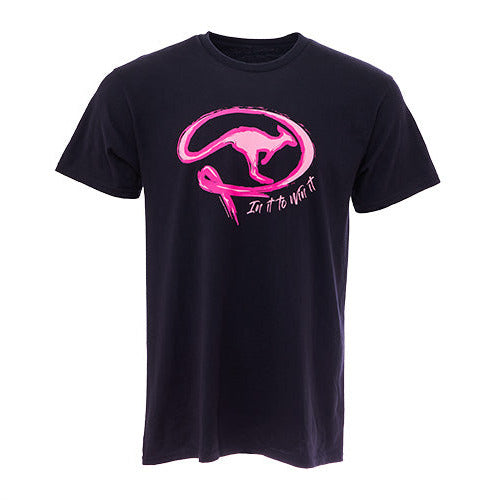 "In It To Win It" Pink Ribbon ROO Tee