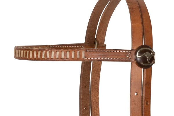 Rawhide Laced Headstall