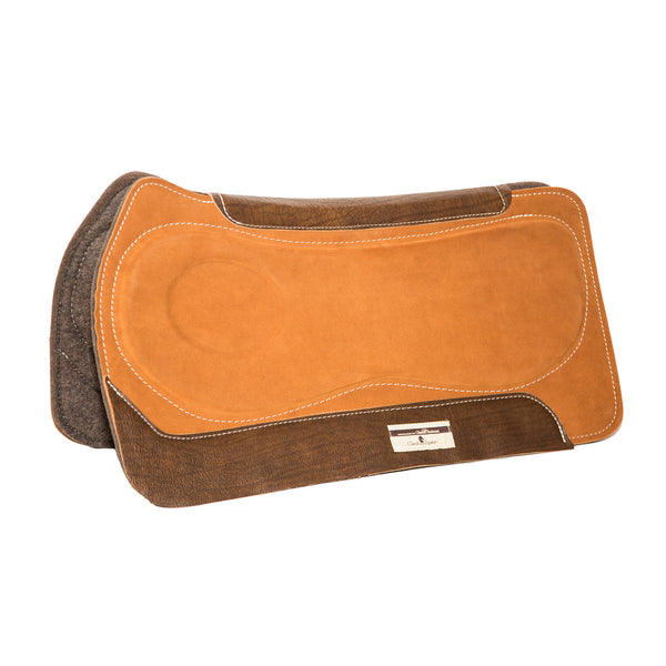 PRS Saddle Pad Suede Leather Top Felt Bottom