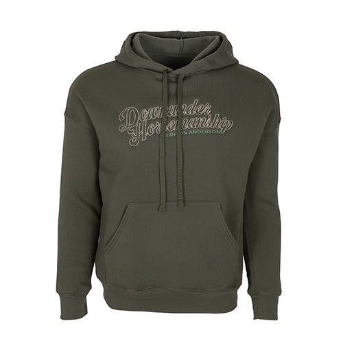 Embroidered Script Hoodie