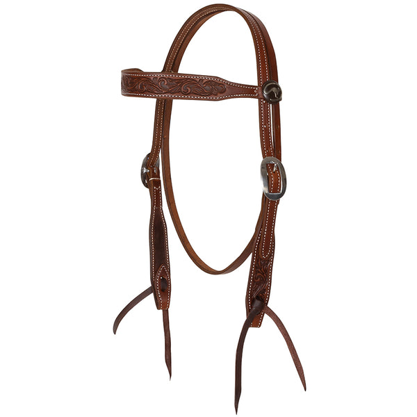 Scroll Stamp Headstall