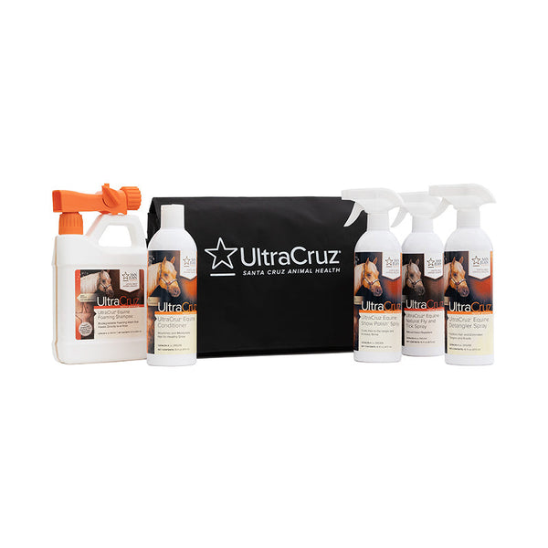 UltraCruz Grooming Kit With 32 Oz Foaming Shampoo