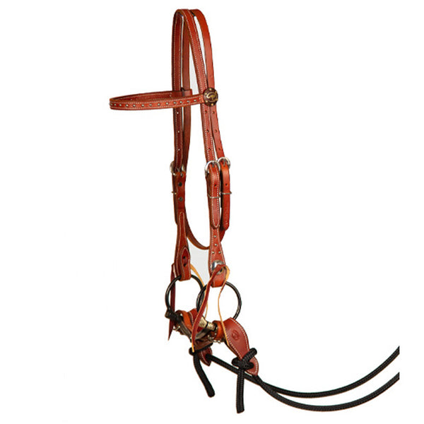 Dotted Chestnut Performance Horse Bridle Set