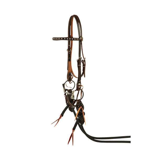 Dotted Chocolate Trick Bridle Set