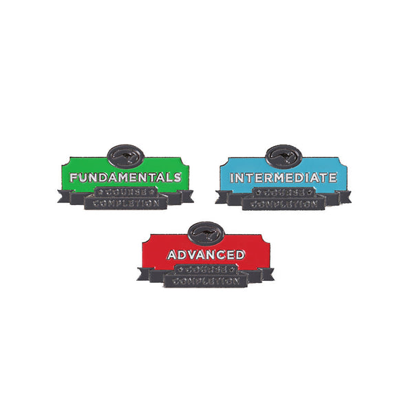 Method Course Completion Pins