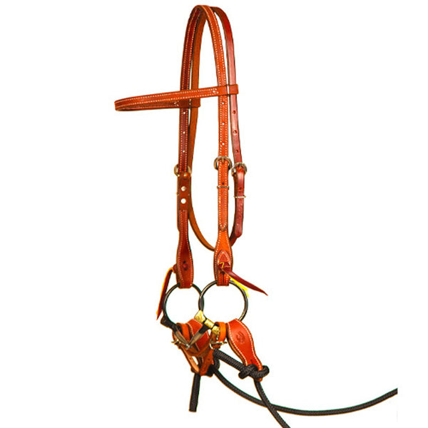 Plain Roughout Performance Horse Bridle Set