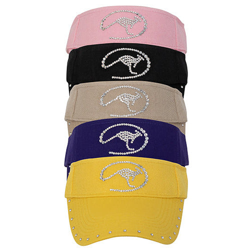 Swarovski Crystals Visor