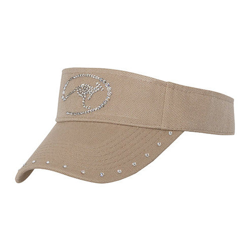 Swarovski Crystals Visor