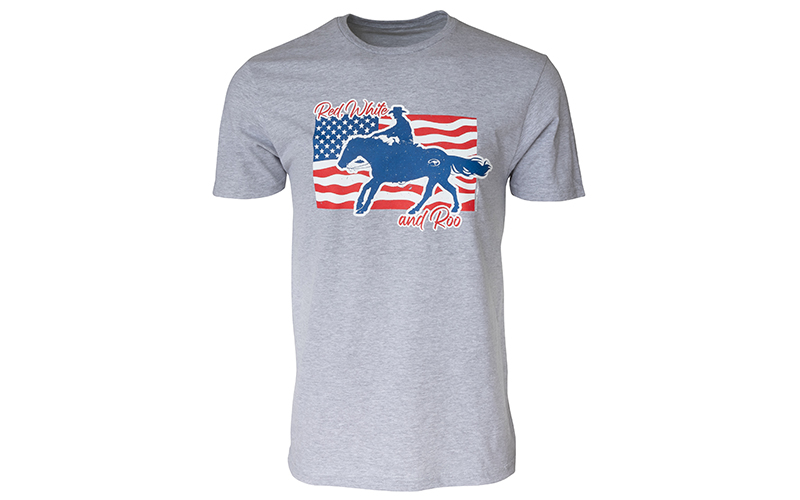 Red White and Roo Youth Tee